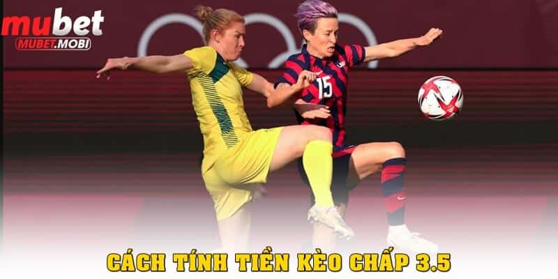 Cách tính tiền đặt cược kèo chấp 3.5 chi tiết và dễ hiểu